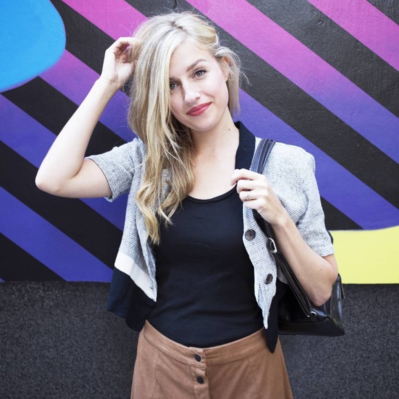 Urban Outfitters A-Line Mini Skirt - Picture 4 of 5